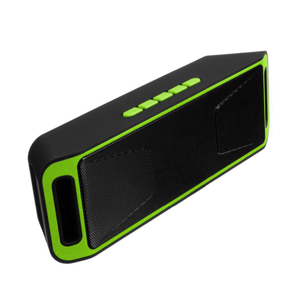 Портативна bluetooth колонка MP3 плеєр UKC SC-208 BT Green