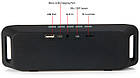 Портативна bluetooth колонка MP3 плеєр UKC SC-208 BT Green, фото 4