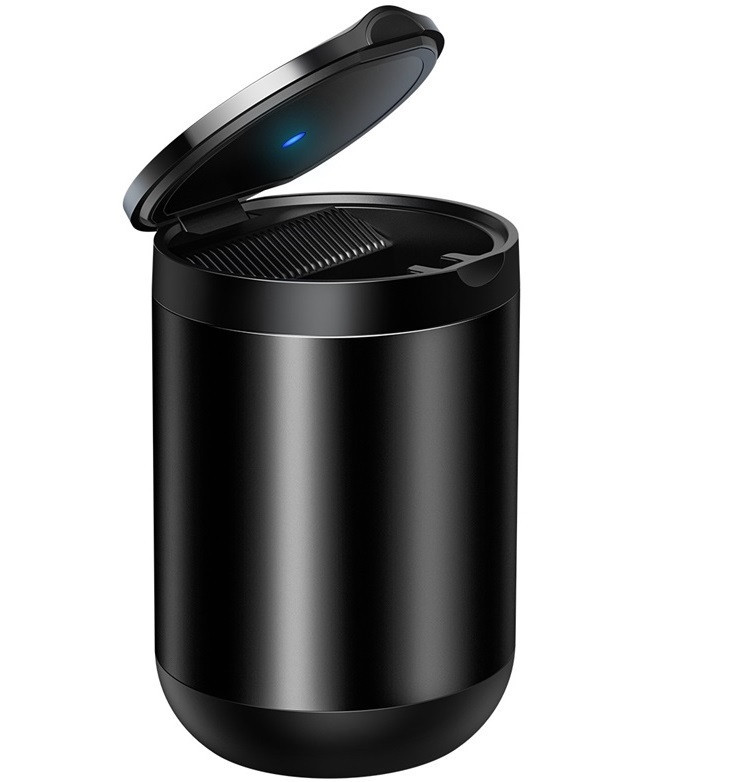 Пепельниця для автомобіля BASEUS Premium Car Ashtray CRYHG01-0G, чорна