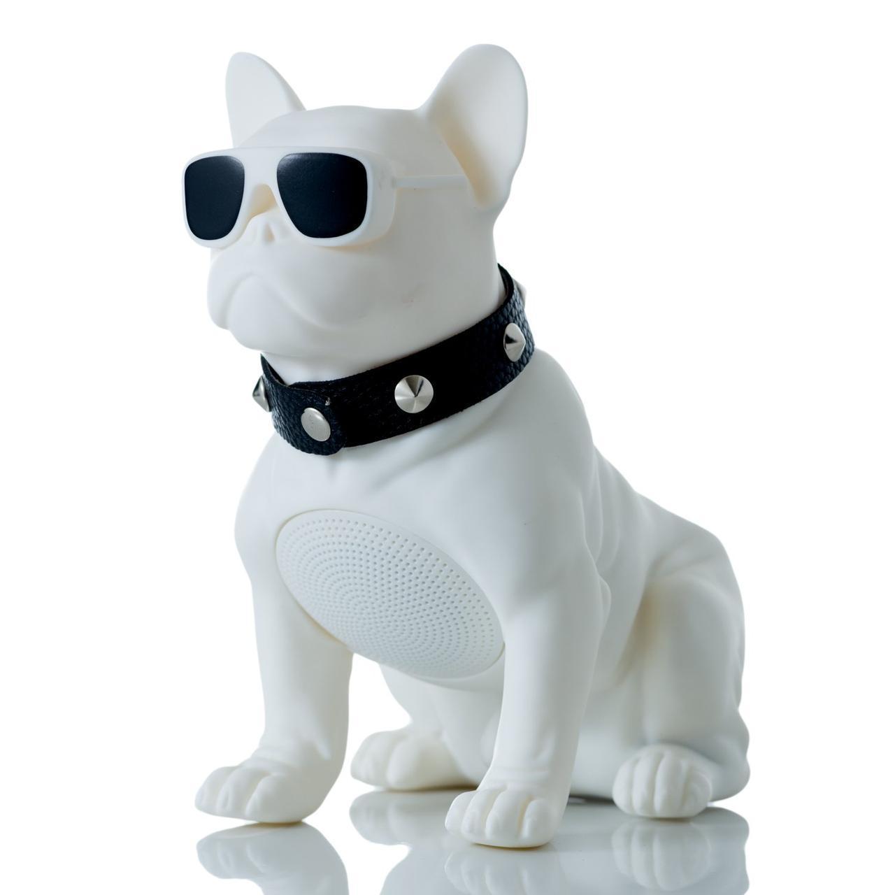 Портативна Bluetooth колонка SPS CH-M10 DOG, біла