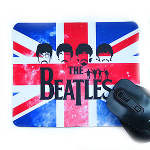 Килимок для мишки 30*20 см  The Beatles "British"