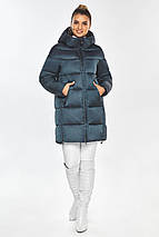 Жіноча куртка сапфірова з функціональними деталями модель 51120 44 (XS), фото 2