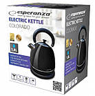 Електрочайник Esperanza EKK033K Colorado, чорний, фото 3