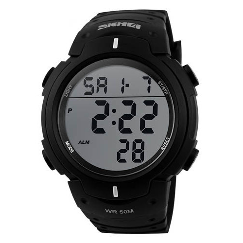 Годинники наручні спортивні Skmei 1068 Black