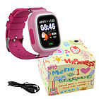 Розумні дитячі годинник Smart Baby Watch Q90 Pink, фото 5