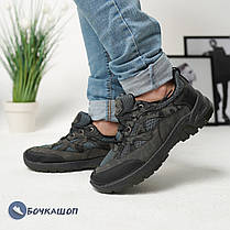 Чоловічі кросівки на літо в сітку та еко шкіру, фото 5