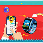 Дитячі розумні годинник Smart Baby Watch G900A з GPS, рожеві, фото 6