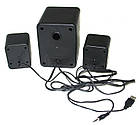 Колонки для ПК FT-202 Mini 2.1 USB, чорні, фото 5