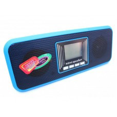 Портативна MP3 колонка USB плеєр FM AT-8860 Blue