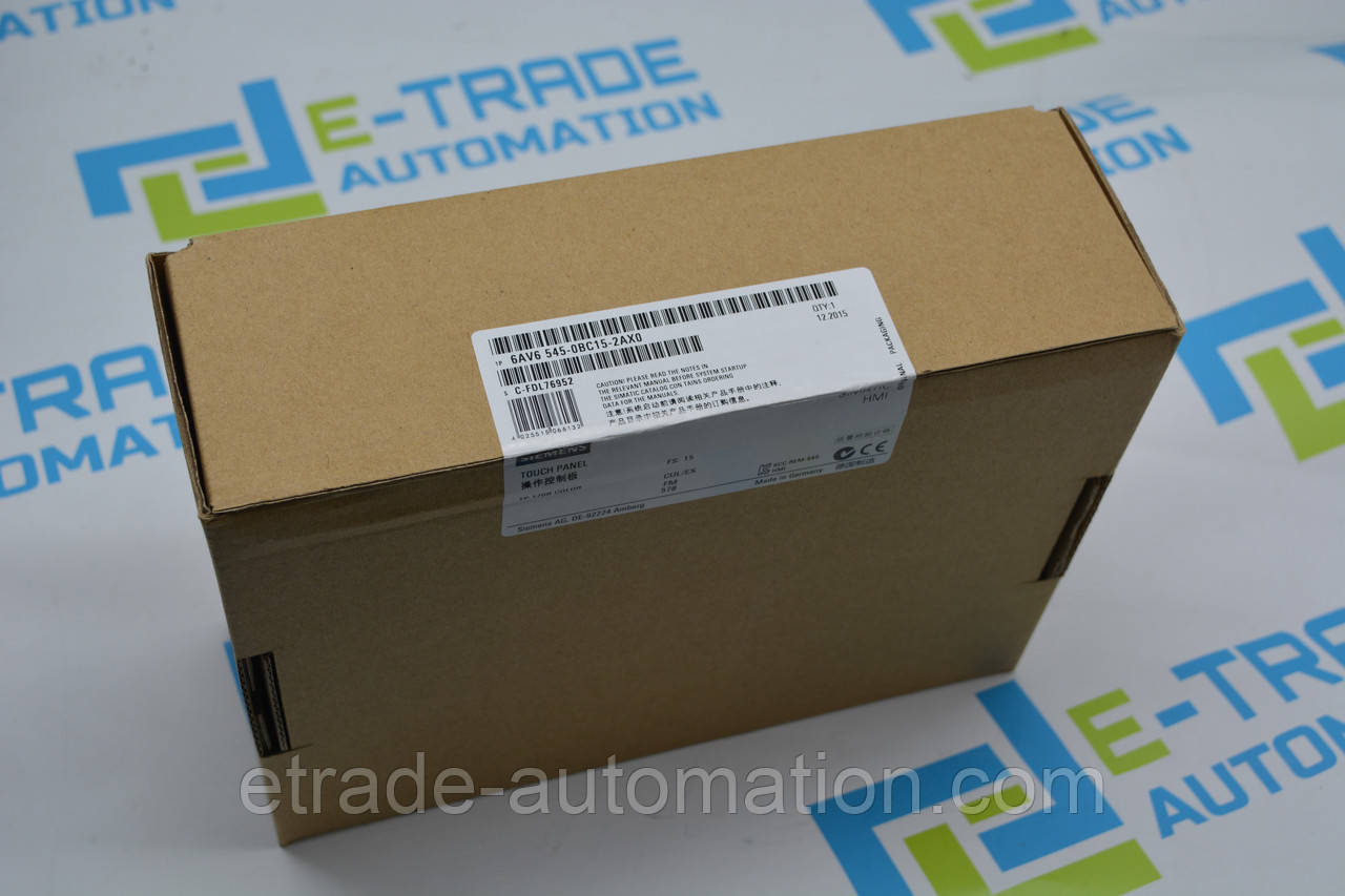Інтерфейсна панель оператора Siemens 6AV6545-0BC15-2AX0