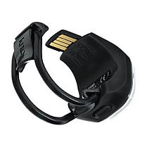 Мигалка задня Knog Blinder Mini Skull Rear 30 Lumens Black, фото 5