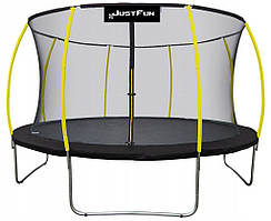 Батут JustFun 8 FT PREMIUM FIBERGLASS Жовтий