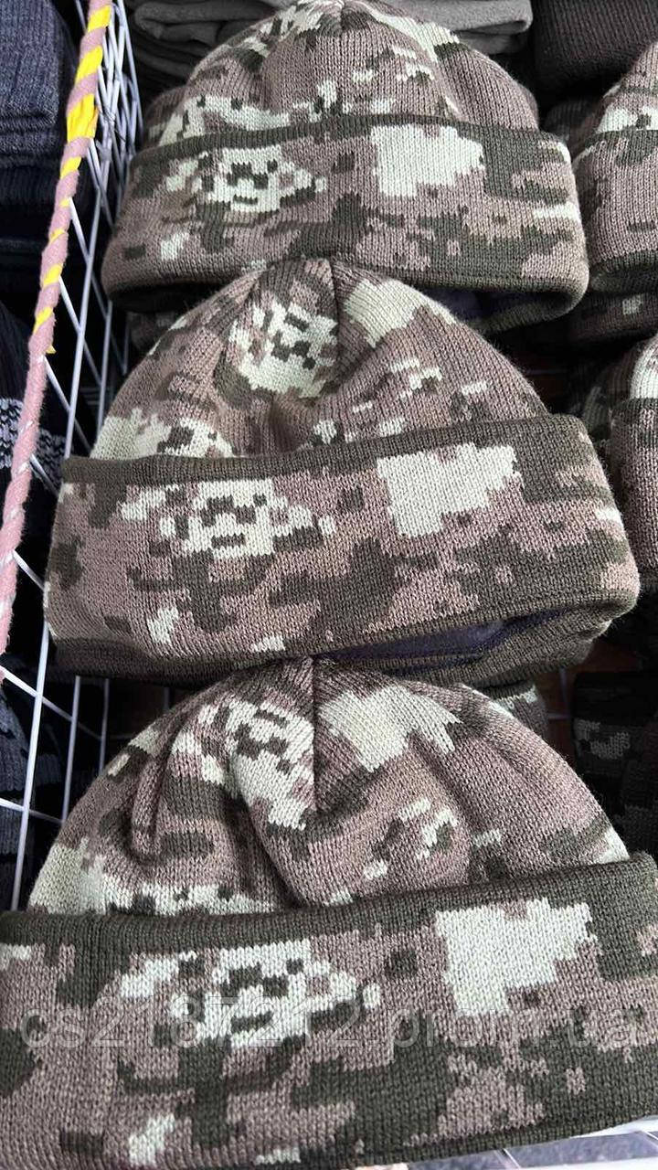 Чоловіча шапка на флісі