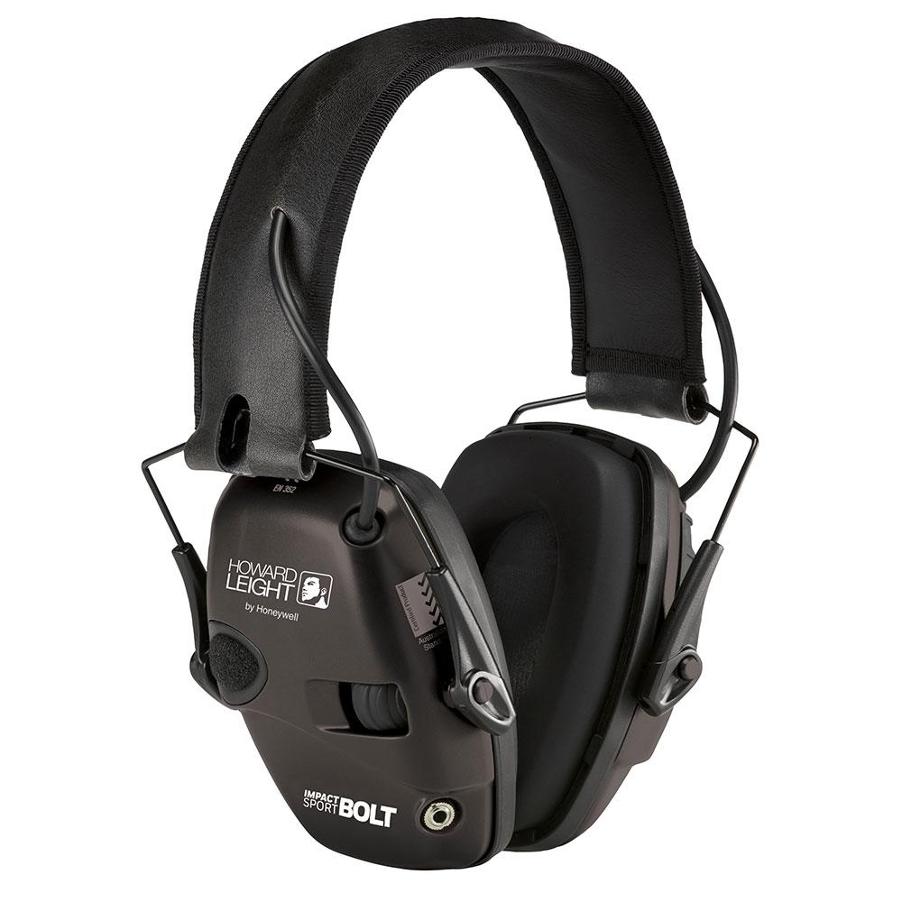 Навушники Активні для стрільби, військових Howard Impact Sport BOLT, Black (USA)
