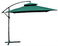 Садовый зонт Desco ,250х250 см, темно-зеленый