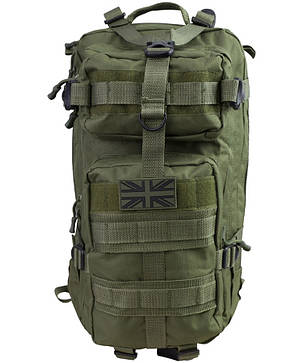 Рюкзак тактичний KOMBAT UK Stealth Pack, оливковий, 25л, фото 3