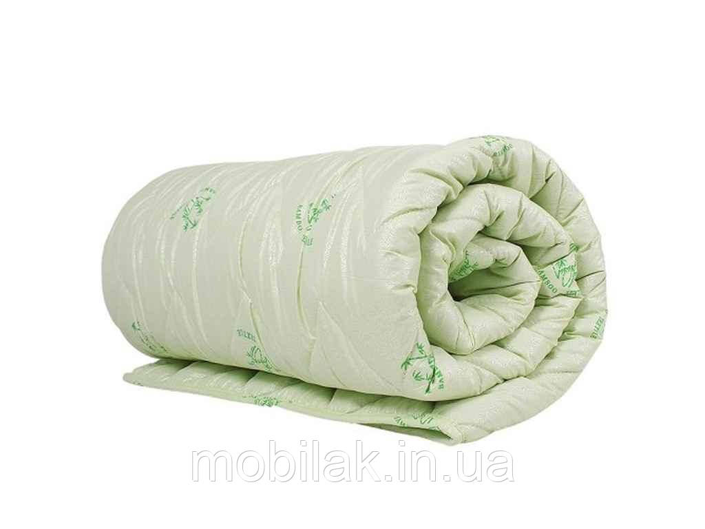 Ковдра Бамбук Премiум євро (300 г/м2) 200 х210 см, кольорова ТМ Homefor