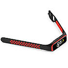 Ремінець Double Color Silicone Band для Samsung Galaxy Fit2 SM-R220 Black / Red, фото 6