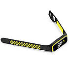Ремінець Double Color Silicone Band для Samsung Galaxy Fit2 SM-R220 Black / Yellow, фото 6