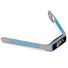 Ремінець Double Color Silicone Band для Samsung Galaxy Fit2 SM-R220 Grey / Blue, фото 6