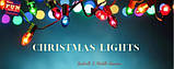 Гірлянда бахрома новорічні фігурки LED 8 режимів білий теплий 3.7 м, фото 7