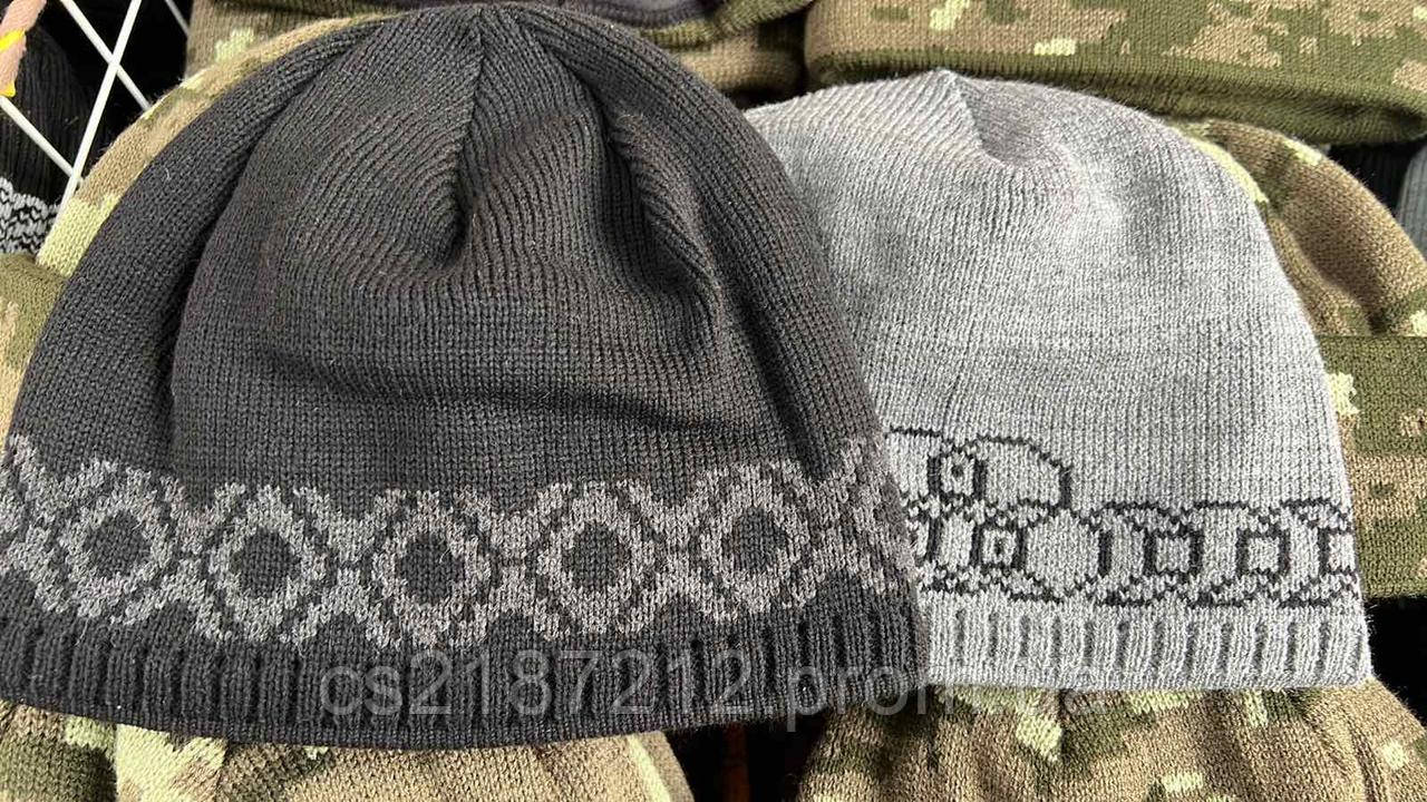 Чоловіча шапка на флісі