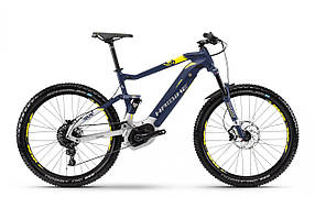 Електровелосіпед Haibike SDURO FullSeven 7.0 500Wh 27,5", рама L, синій-біло-жовний, 2018