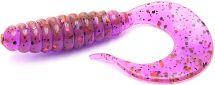 Силіконова принада Manns Twister 038 EV (ультрафіолетовий хамелеон з блискіткою)