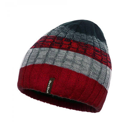 Шапка водонепроникна Dexshell Beanie Gradient (56-58cm) червоний, фото 1