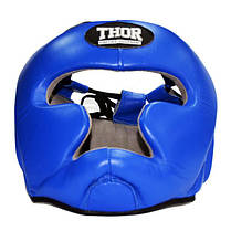 Шлем для боксу THOR 705 L /PU / синій, фото 5