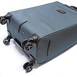 Тканинна мала валіза Snowball на 35 л, сіра, фото 4