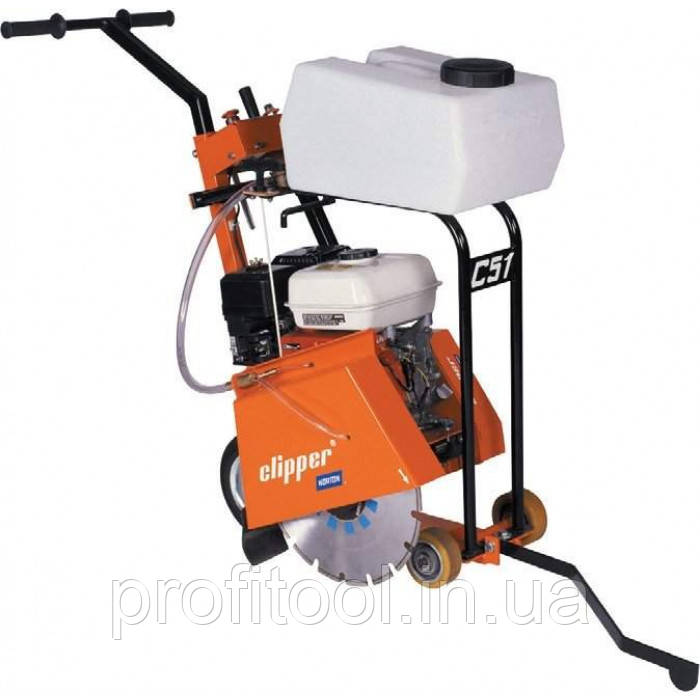 Бензорез NORTON CLIPPER C51; HONDA GX200; 6.5 к.с.; диск 350х25.4 мм; глубина розреза 125 мм; бак 20 л.; 62 кг., фото 1