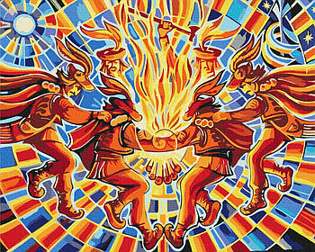 Картина за номерами Танок «Аркан» ©Олег Лобурак