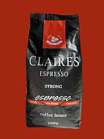 Кава в зернах Claire`s Coffee STRONG 1кг