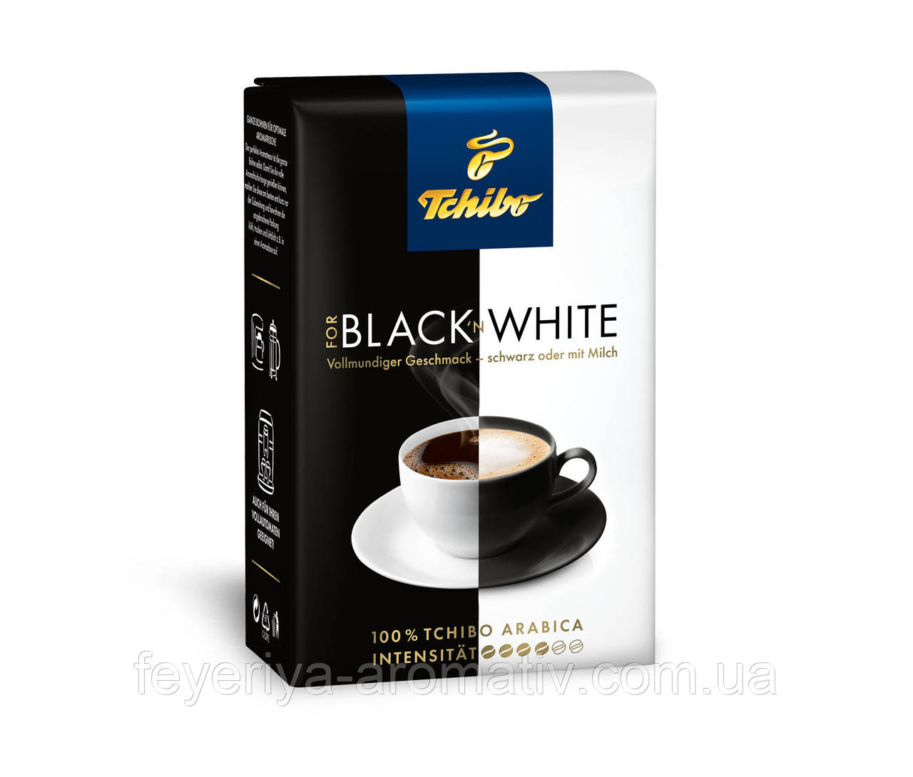 Кава мелена Tchibo Black & White 250г (Німеччина)