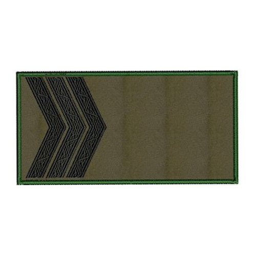 Погон Сержант МО (колір чорна нитка, на липучці) 8078-23-1-0, фото 1