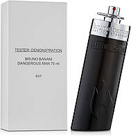 Оригинал Bruno Banani Dangerous Man 75 ml TESTER ( Бруно Банани Денжерус ) туалетная вода