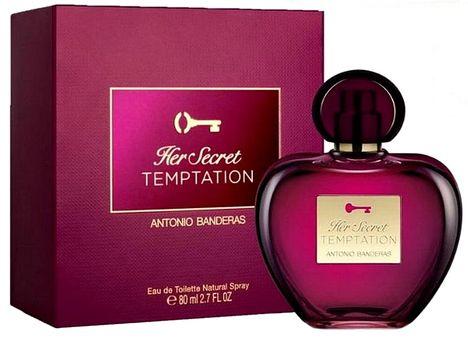 Оригінал Antonio Banderas Her Secret Temptation 80 ml ( Антоніо Бандерас хе сікрет темптейшн ) 100%  EDT