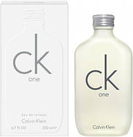 Оригінал Calvin Klein CK One 200 ml ( Кельвін кляйн уан ) 100% туалетна вода EDT