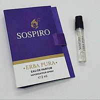 Оригінал Xerjoff Sospiro erba pura 2 ml віала (Ксерджофф соспіро ерба пура) парфумована вода