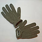 Рукавиці зимові чоловічі фліс універсальні Олива, фото 4