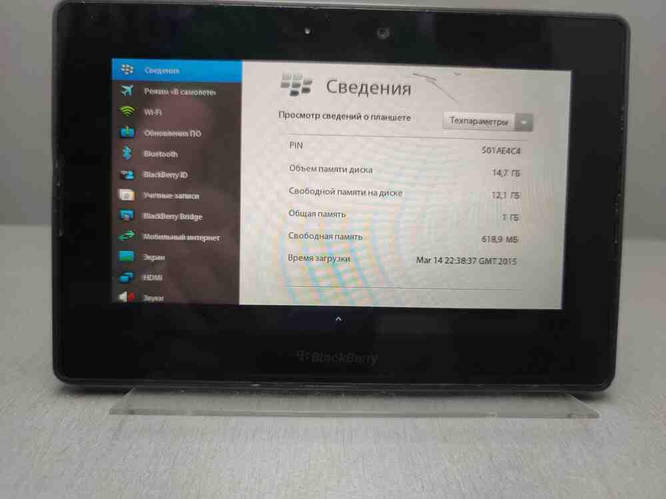 Купить Планшет планшетный компьютер Б/У BlackBerry PlayBook 16Gb, цена ...