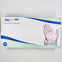 Рукавиця Care365 вінілова М (50пар/уп;10уп/ящ)