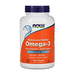 Омега Omega-3 Enteric 180 sgels