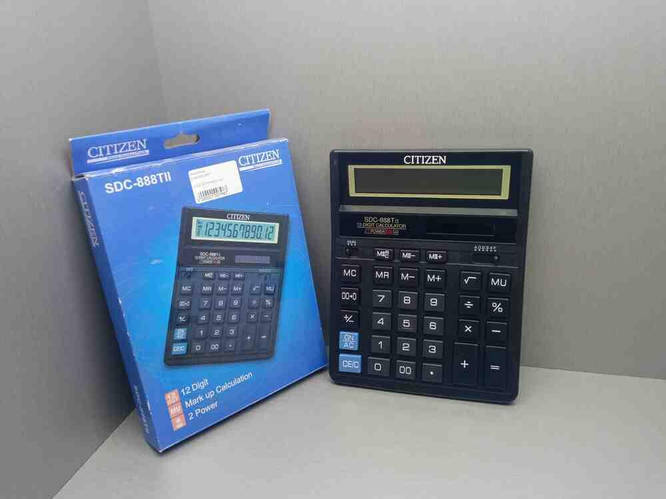 Купить Калькулятор Б/У Citizen SDC-888T II, цена 550 ₴ — Prom.ua (ID ...