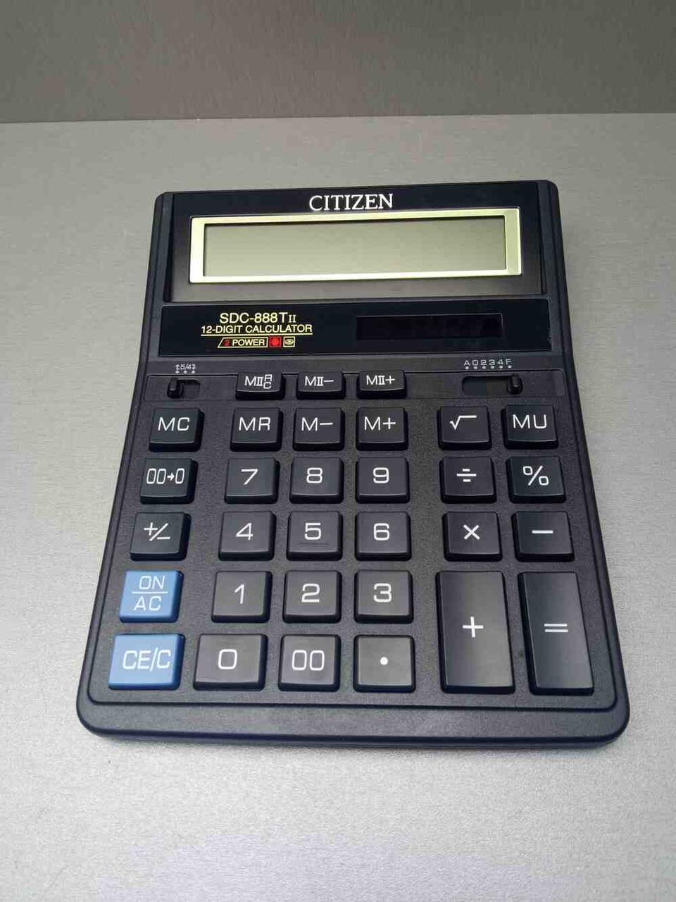 Купить Калькулятор Б/У Citizen SDC-888T II, цена 550 ₴ — Prom.ua (ID ...