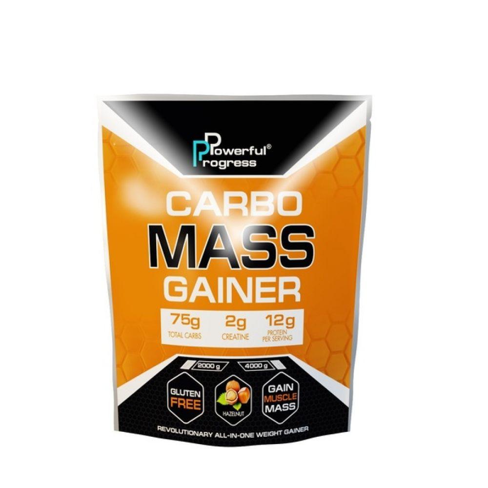 Гейнер Powerful Progress Carbo Mass Gainer 4000 g (Лісові Ягоди), фото 1
