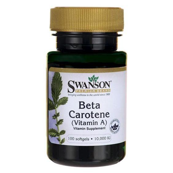 Бета-каротин Swanson Beta-Carotene 10000IU 3000 mcg 100 sgels