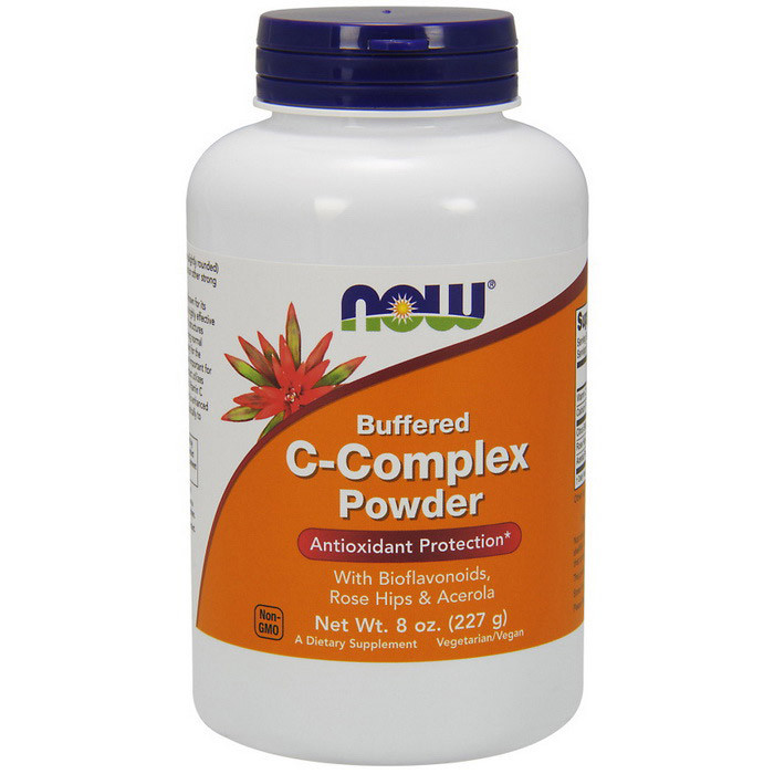 Комплекс вітаміну С NOW Buffered C-Complex Powder 227 g