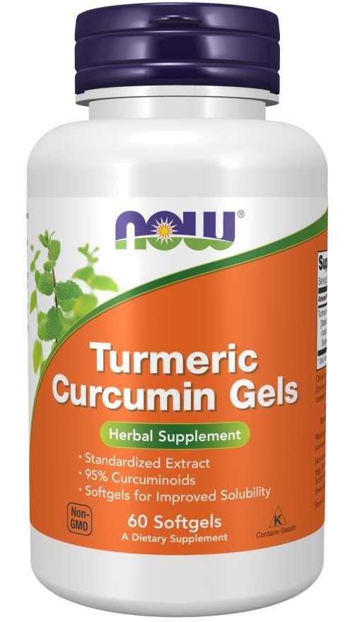 Куркумін Now Turmeric Curcumine Gels 60 softgels